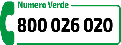 Numero verde: 800 026 020